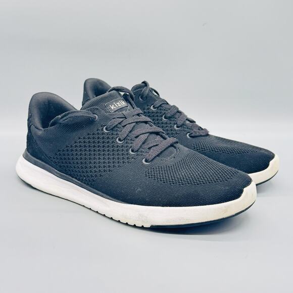 Kizik Shoes Mens 9.5 Black Mesh Hands Free Low Top Running Athletic Sneakers main image 11